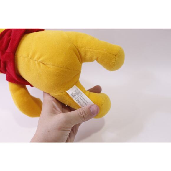 Disney Winnie the Pooh Mattel Plush, Red Shirt, Stuffed Animal, ~ 251013-WH 1365 - Picture 3 of 4